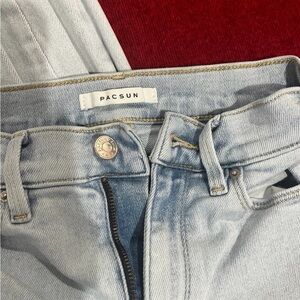 PacSun Sky Blue High Rise Women's Jeans
